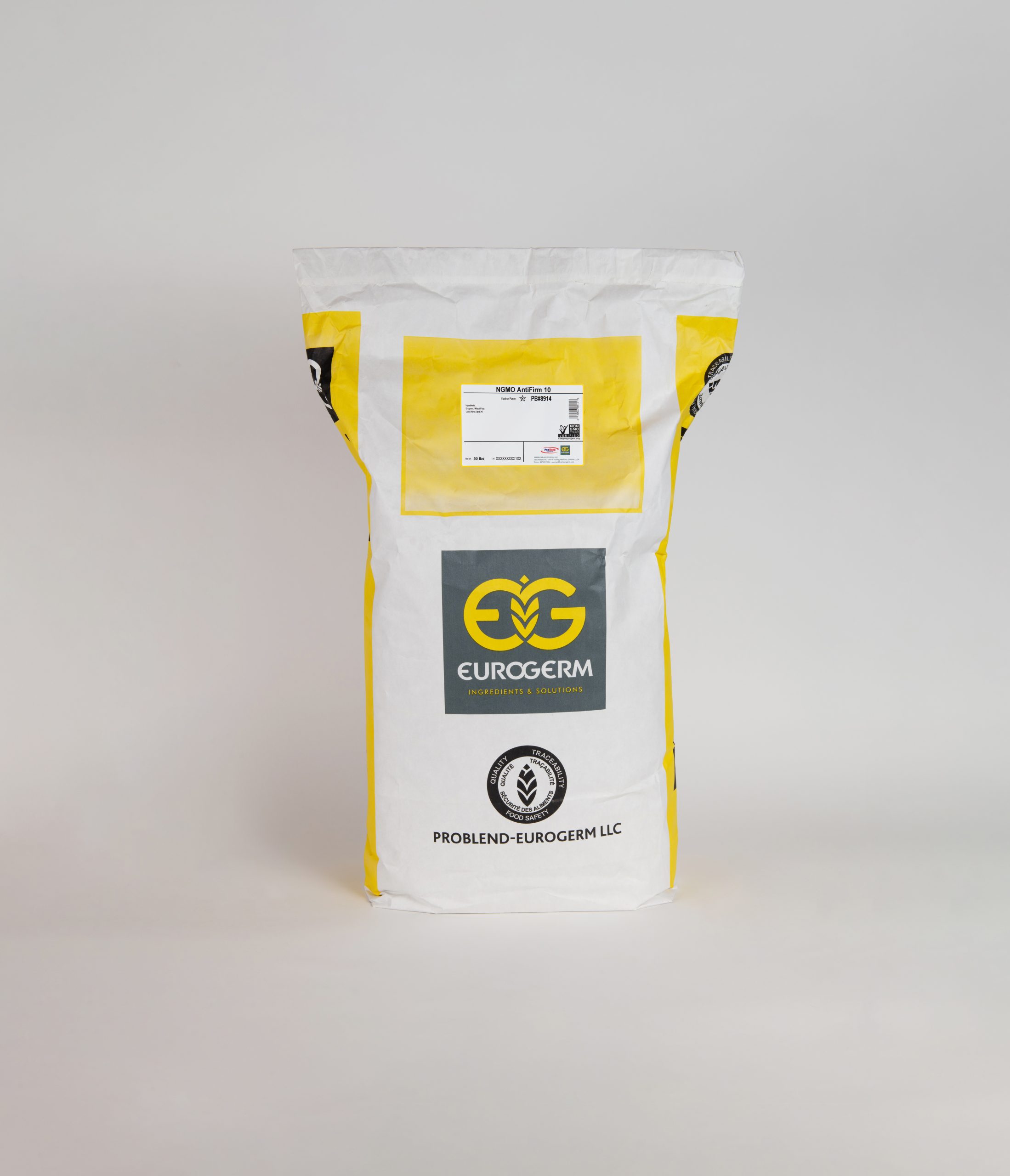 NGMO Antifirm 10 - Non-GMO Yeast Raised Shelf Life Extender (Item#8914 Eurogerm) - 50 lb. bag by Eurogerm, view 3